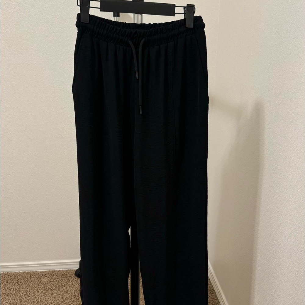Black Drawstring Pants